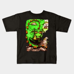 D is for Dragon Kids T-Shirt